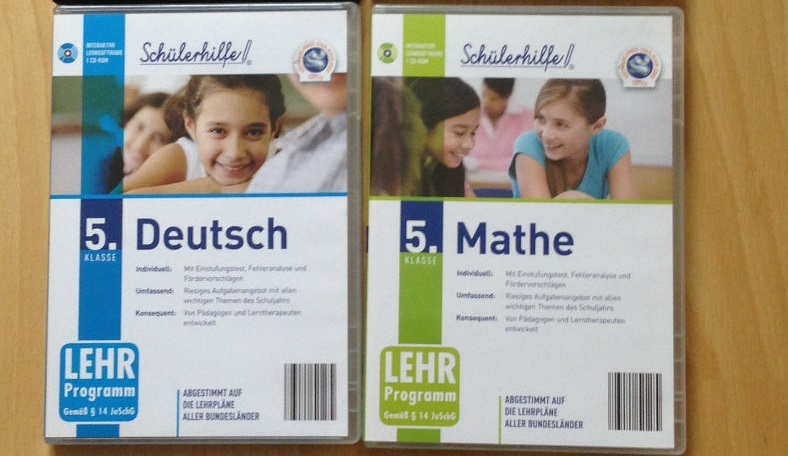 2 Student Aid 5 Grade German Mathematics Student Software PC Windows Tandem