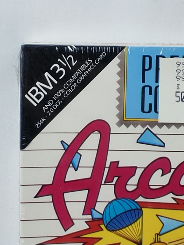 Keypunch Arcade Games & Sports Spectacular IBM PC 3.5" disk New Sealed 1988 gallery