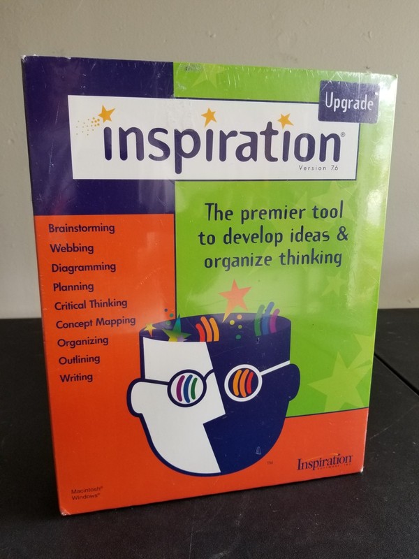 Inspiration Premier Tool To Develop Ideas Software Version 7.6 Windows/Mac