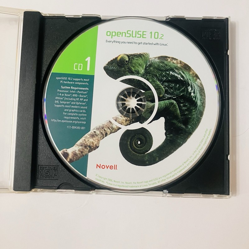 openSUSE 10.2 Linux Install Set 7 Disc DVD CD 32 64 Bit gallery