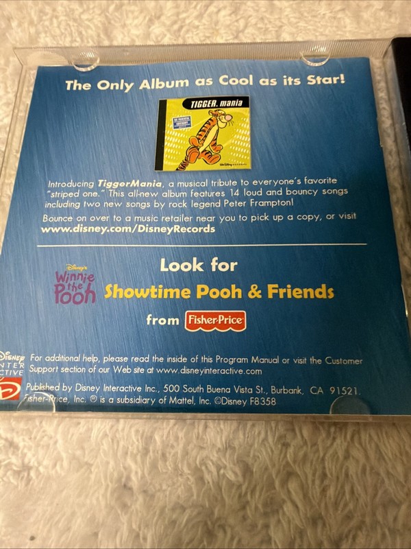 Disneys Tigger's Honey Hunt Junior Adventure PC CD ROM VTG Winnie The Pooh Game gallery