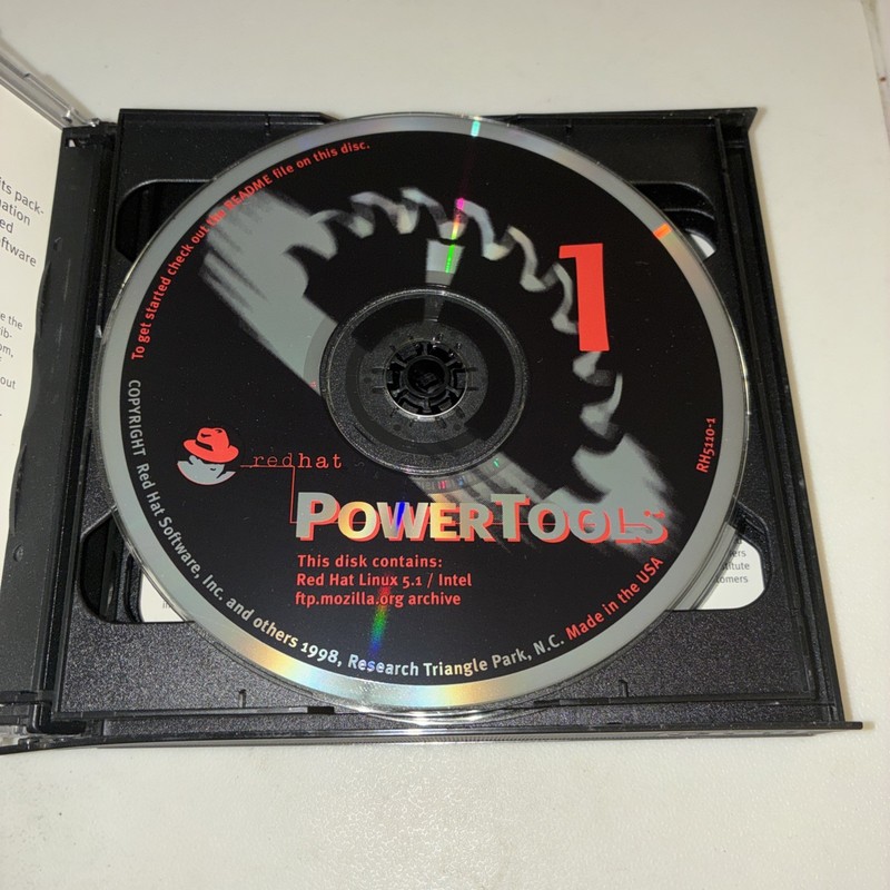Red Hat Power Tools Linux 5.1 Operating System - 6 CD-ROM Set - No Booklets gallery