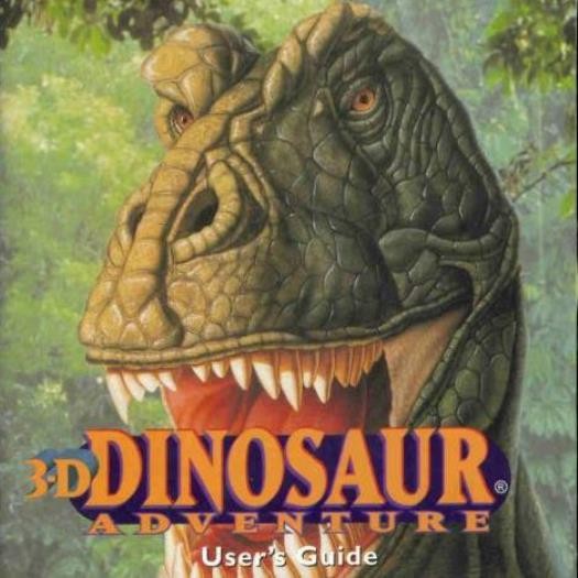 3D Dinosaur Adventure PC CD kids learn ancient jurassic animal bones game! 3-D