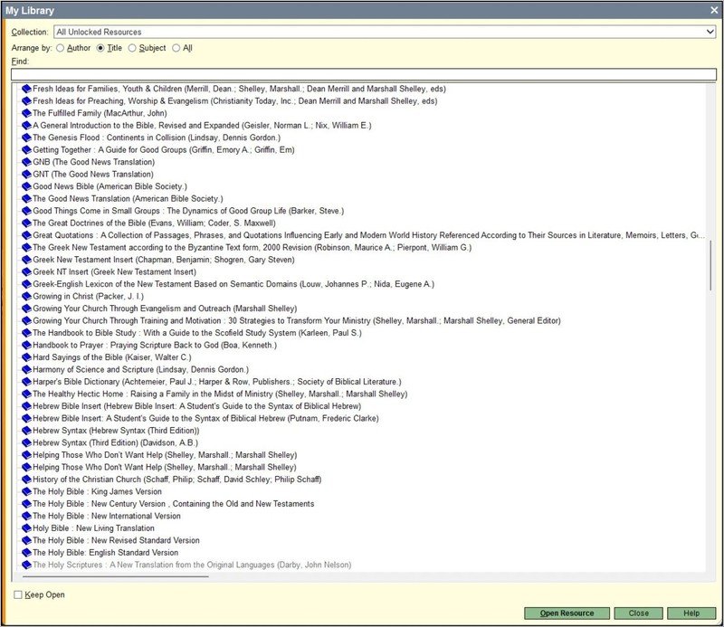 Logos Bible Software Scholar's Library - Hundreds of resources included! (USB) gallery