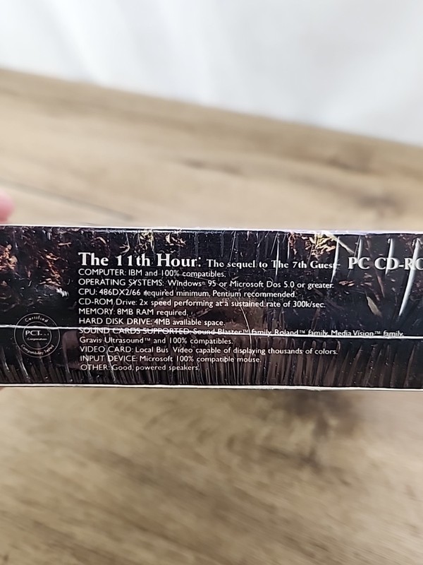 The 11th Hour The Sequel to the 7th Guest PC CD ROM Video Game Brand New Sealed gallery