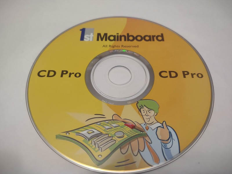 ⭐️ 1st Mainboard – CD Pro ⭐️ update drivers on vintage computing
