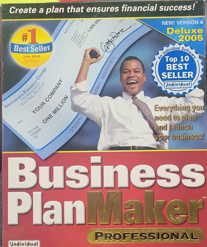 Individual Software Business PlanMaker Deluxe 2005 CD for Windows