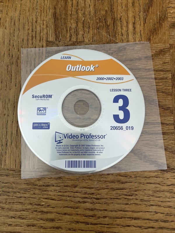 Video Professor Learn Outlook PC Software gallery