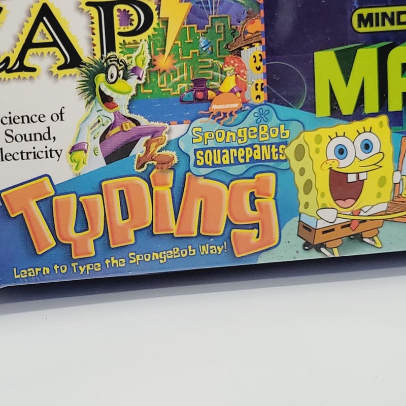 Southwestern School Set Mighty Math Cyberchase ZAP Mind Power Spongebob Typing gallery