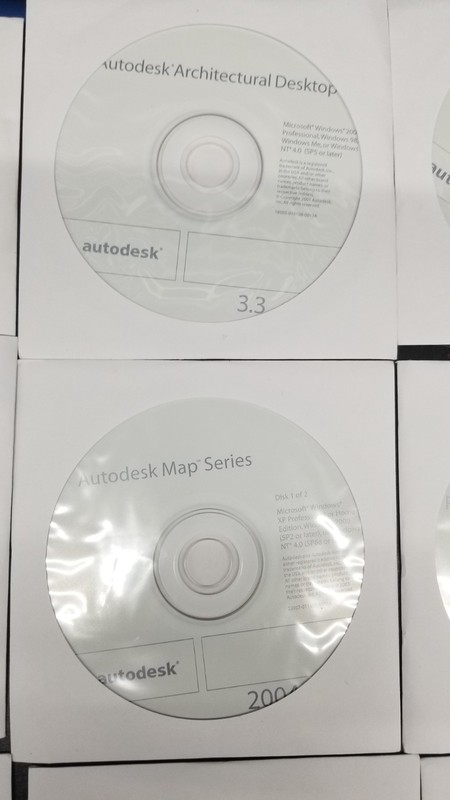 Autodesk/AutoCAD 2004 suite CD Software 14 CD ((NO Product Key)) gallery