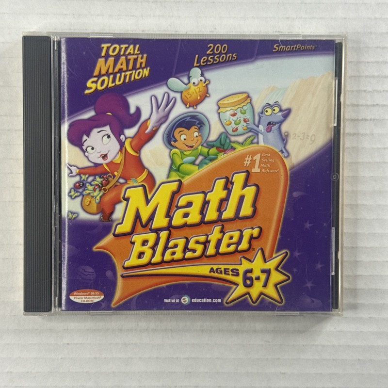“Math Blaster Total Math Solution” (PC CD-ROM)