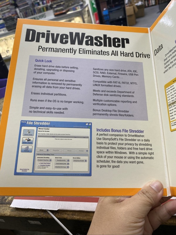 Drive Washer 2005 Software - StompSoft gallery