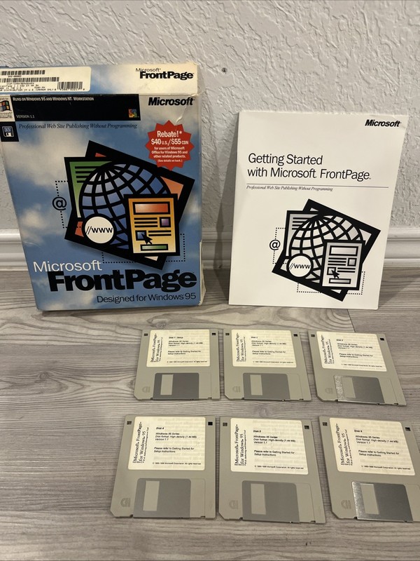 Microsoft Office FrontPage: Designed For Windows 95