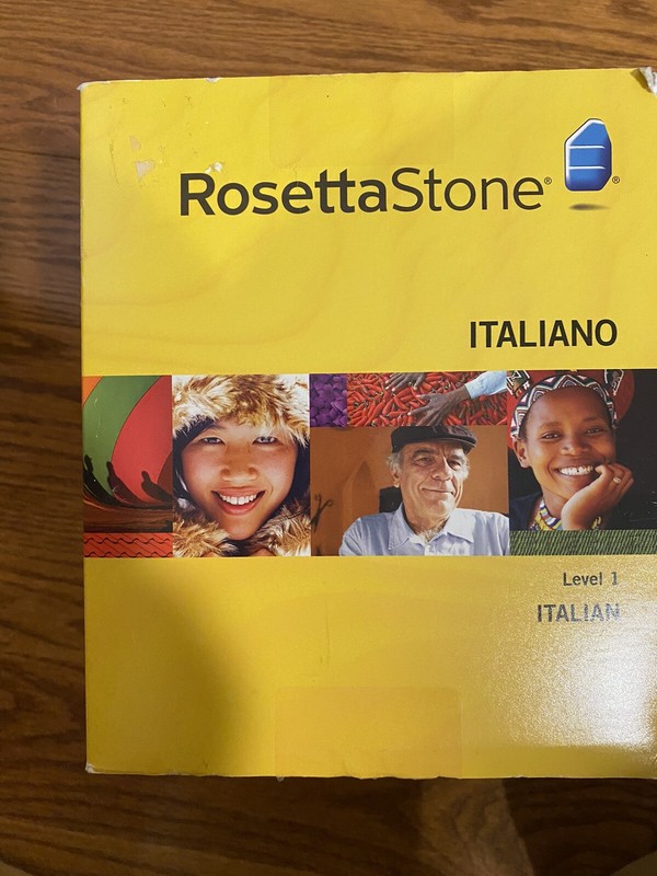 Rosetta Stone, Italian, Level 1, Version 3, WIN/MAC CD-ROM, Personal Edition