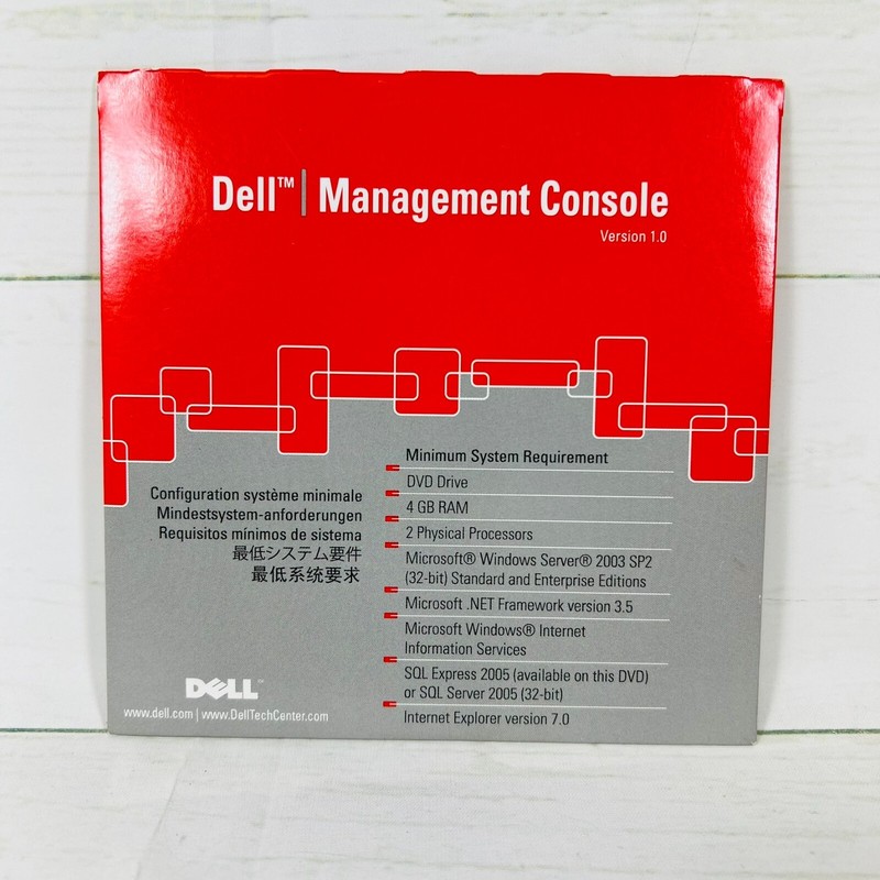 Dell Management Console Version 1.0