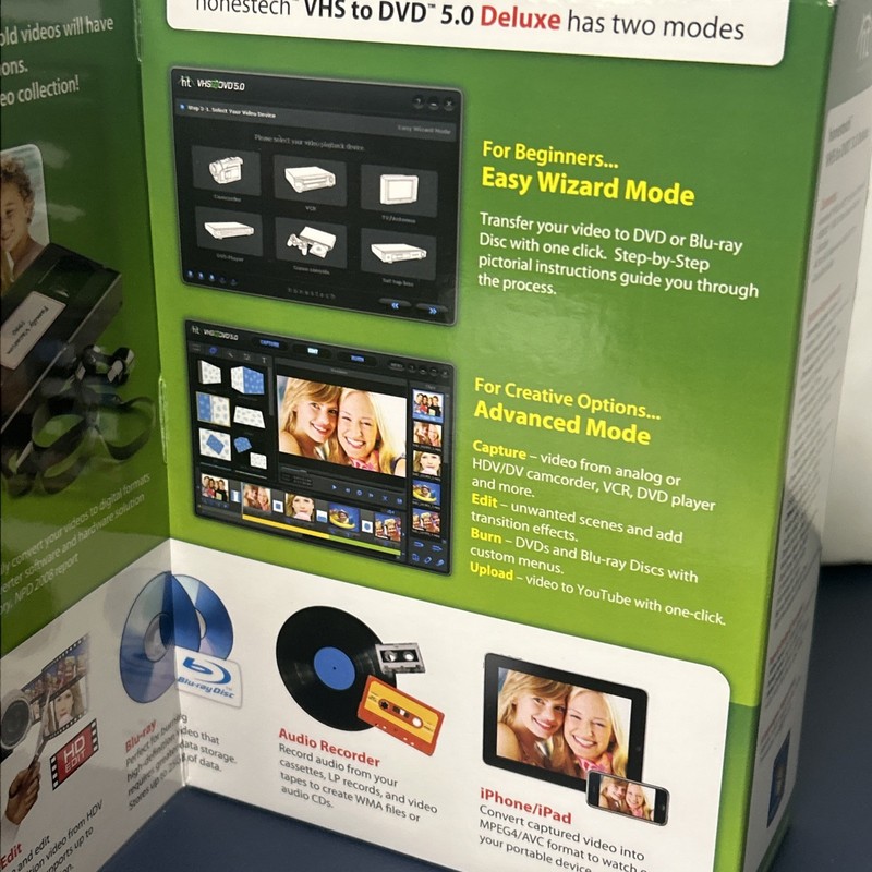 Honestech VHS to DVD 5.0 Deluxe Powerful & Effortless Video Conversion Solution gallery