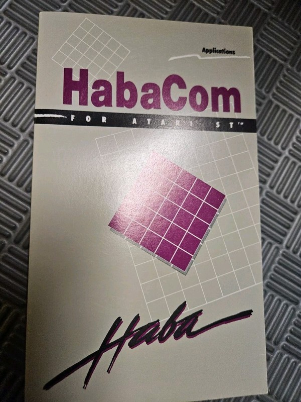 HABACOM MANUAL FOR ATARI ST