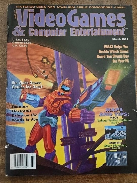 Video Games & Computer Entertainment – March 1991