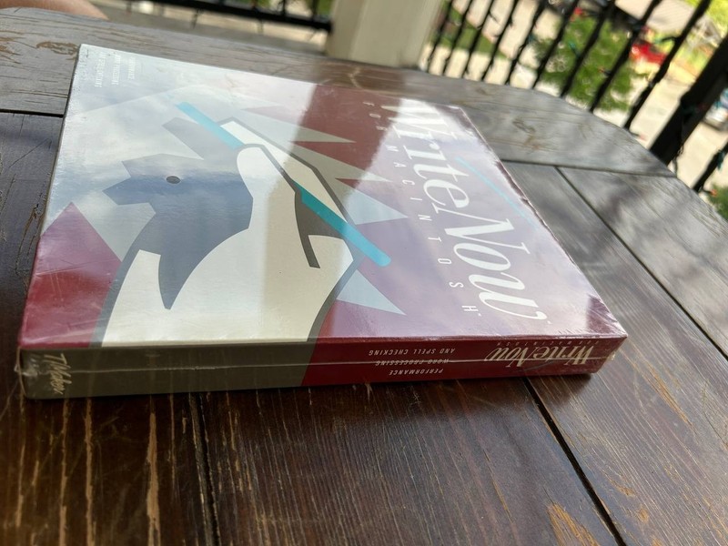 Write Now for Macintosh vintage software for Apple Macintosh. New factory sealed gallery
