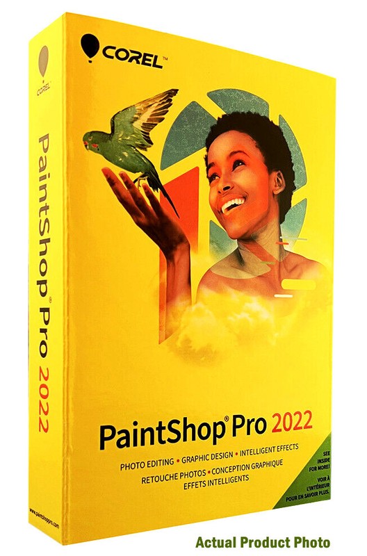 Corel PaintShop Pro 2022 – Photo & Graphic Design Software, New Retail Box