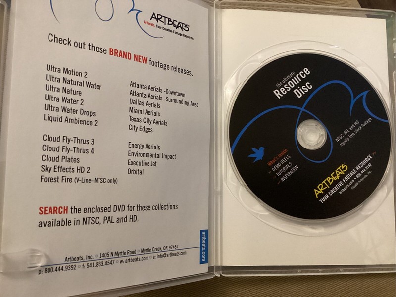 Artbeats - Resource Disc (CDRom) NTSC PAL HD Stock Footage gallery
