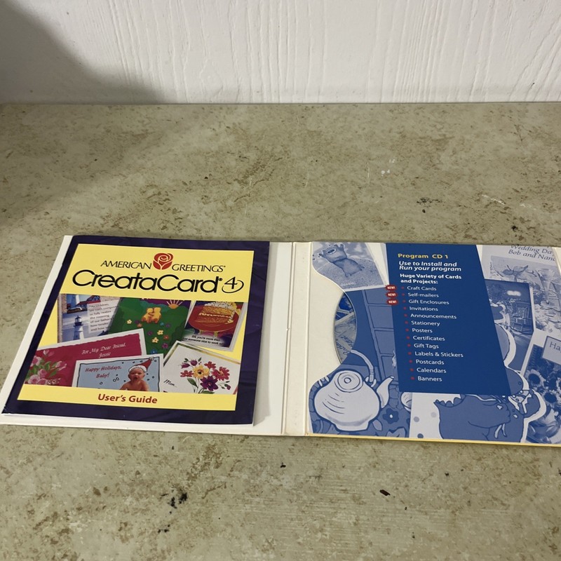 American Greetings Creatacard Gold 4 3 Disc Set 1999 gallery