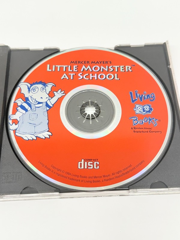 Living Books The Tortoise And The Hare, Little Monster School PC CD Rom 1994 Lot gallery