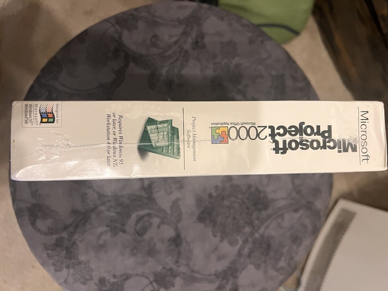 Microsoft Project 2000_For Windows Sealed In Box. I DONT KNOW IF ITS STILL VALID gallery