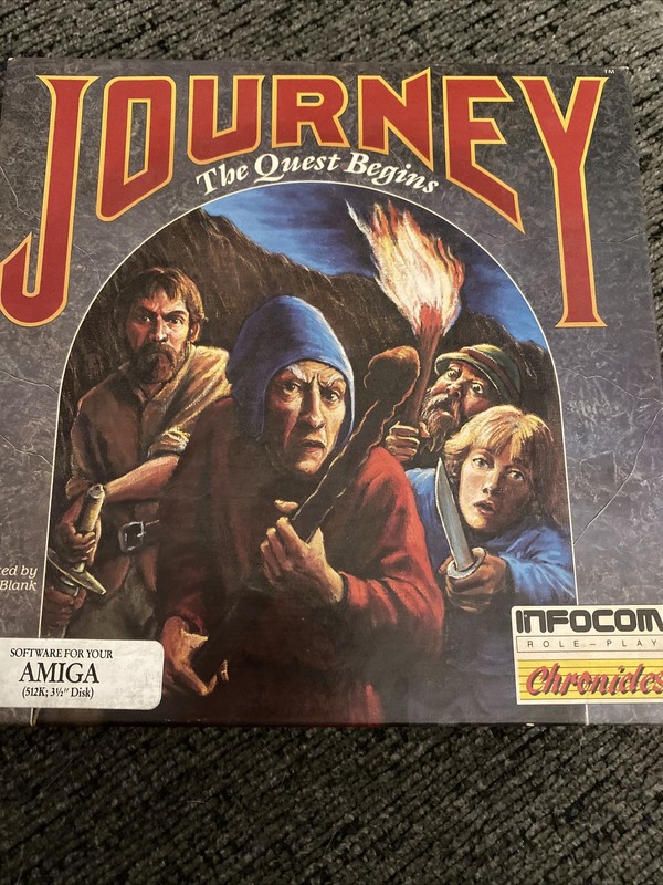 💾Amiga –Journey The Quest Begins Game By Infocom
