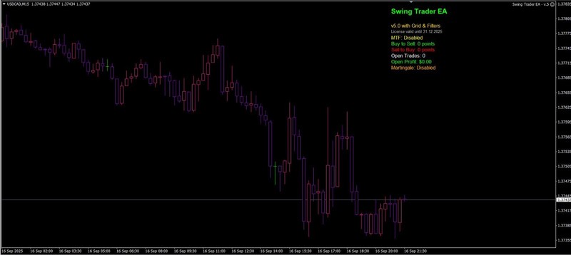 🌍Swing Trader EA 📉 🔥 MT4 🚀 1 Year License 🎯 gallery