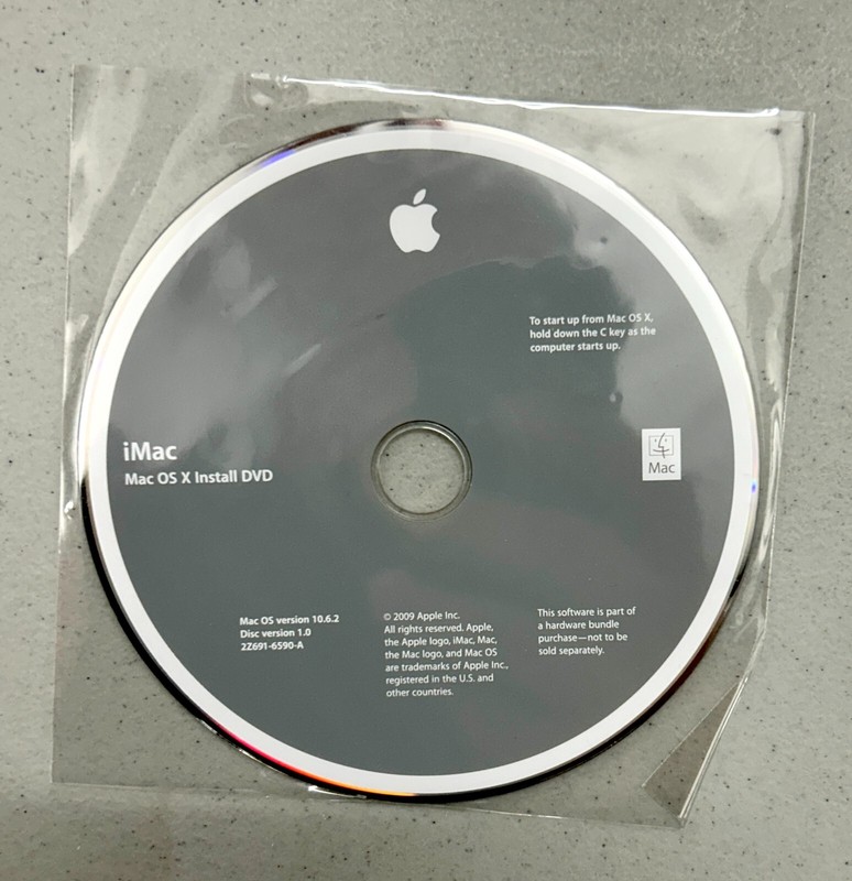 Apple iMac Mac OS X 10.6.2 Install DVD & Application AHT Install DVD Bundle 2009 gallery