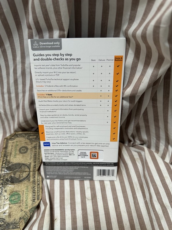 2024 Intuit Turbotax Home Business Federal State Window Mac USA Sealed NEW 2024 gallery