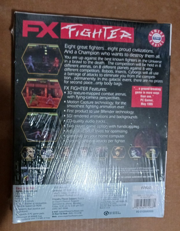 NEW SEALED FX FIGHTER CD ROM PC Software Computer GAME Gamers Choice gallery