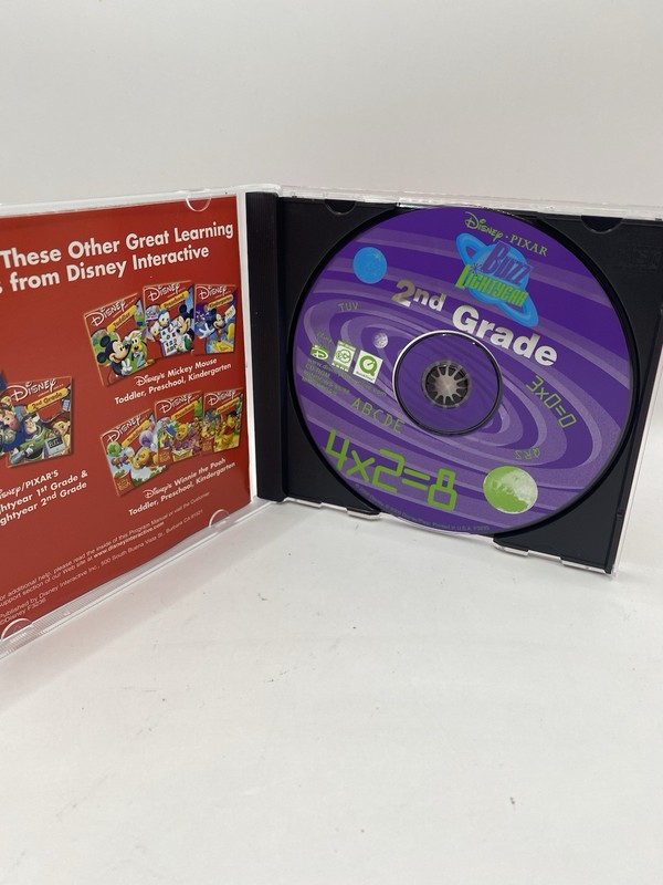 Disney Pixar Learning Buzz Light year 1st & 2nd Grade Cd Rom gallery