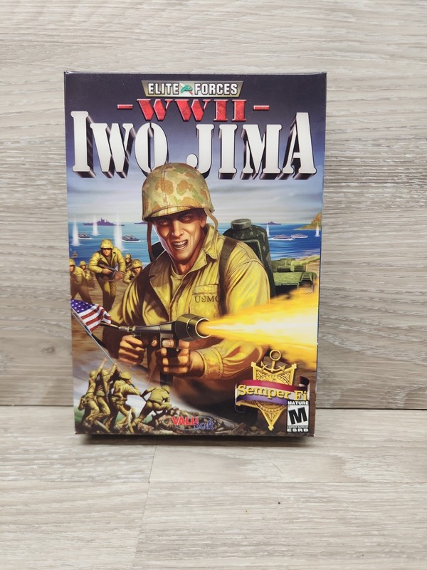 Elite Forces IWO JIMA Video Game – PC CD-ROM ValuSoft ( New Sealed Windows PC)