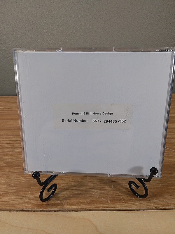 Punch! Software 5 in 1 Home Design CD Disc In Original Case, Tested! Free Ship gallery