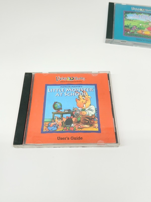 Living Books The Tortoise And The Hare, Little Monster School PC CD Rom 1994 Lot gallery