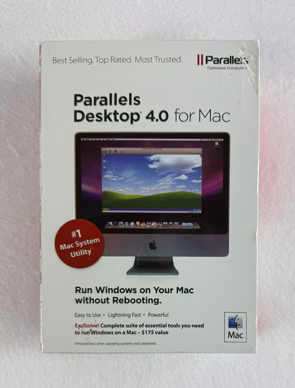Parallels Desktop 4.0 for Mac Virtualization Software (Sealed) Big Box