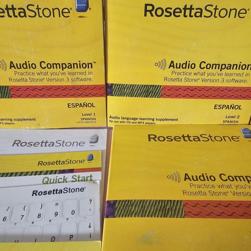 Rosetta Stone Spanish/Espanol (Latin America) Levels 1-5 See Pics Used Software gallery
