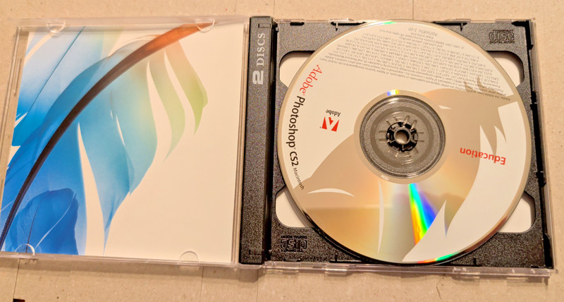 Adobe Photoshop CS1 for Macintosh – 2 Disc Set – Install CD + Training CD – Mac gallery