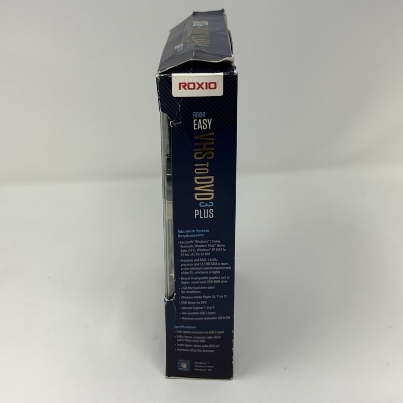 Roxio Easy VHS to DVD 3 Plus Converter - Bonus - Transfer LPs & Audio Tapes, too gallery