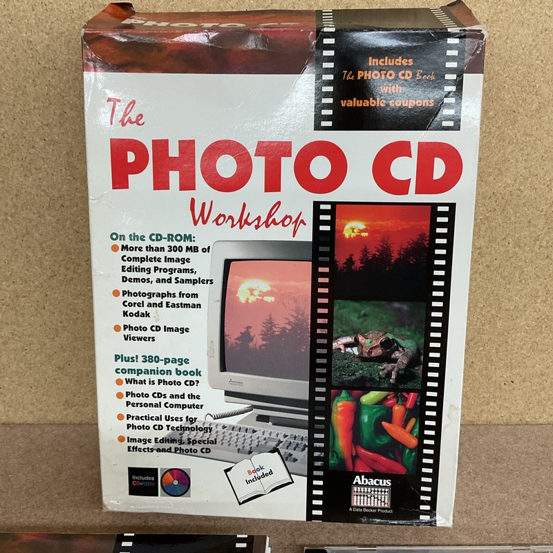The Photo CD Workshop, CD-ROM and Book By Abacus A Data Becker Product gallery