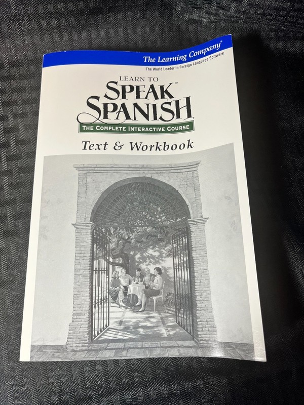 The Learning Company's "Learn to Speak Spanish 6.0 Complete Set" interactive gallery