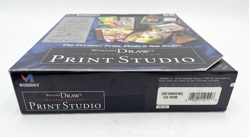 Micrografx Windows Draw 6 Print Studio Premier Edition 1997 gallery