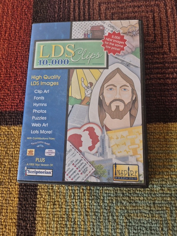 LDS Clips 10,000 High Quality LDS Images Win CD-ROM, 603019001213]