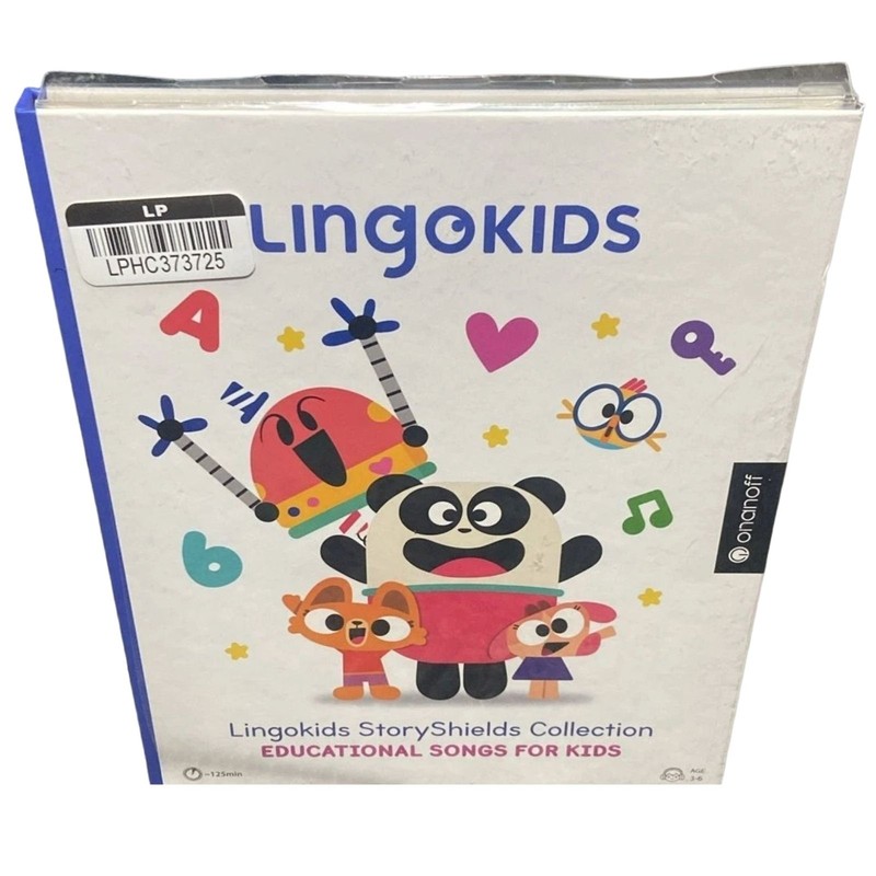 Lingokids StoryPhones StoryShields 4 Audio Discs Kids Educational New Sealed
