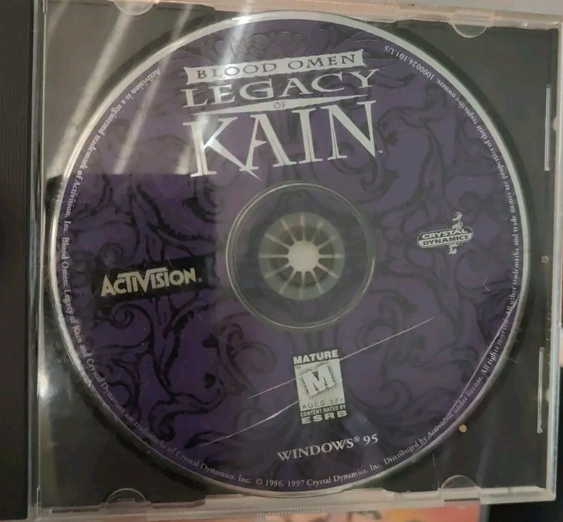Blood Omen: Legacy of Kain (Windows 95 PC CD Rom 1996)