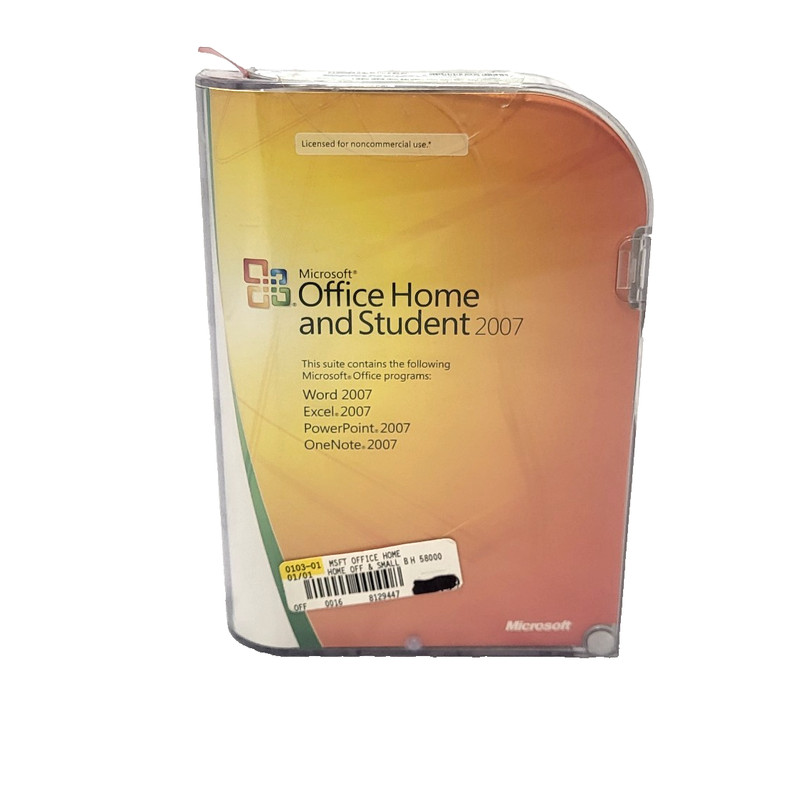Microsoft Office Home and Student 2007 (79G-00007) with Product Key