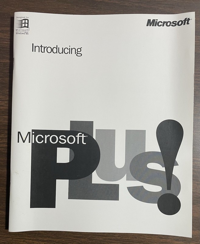 Microsoft Plus Companion for Windows 95 3.5" Floppy Disks Big Box PC gallery