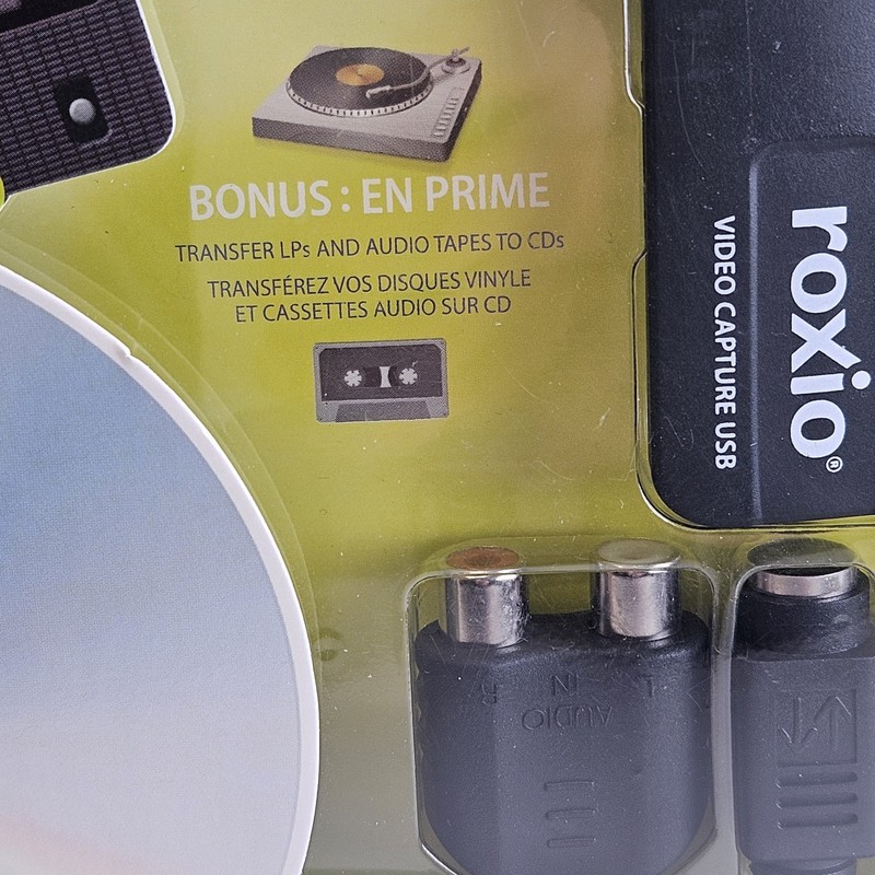 Roxio Easy VHS to DVD Hi8 V8 Video to DVD or Digital Converter New Sealed gallery